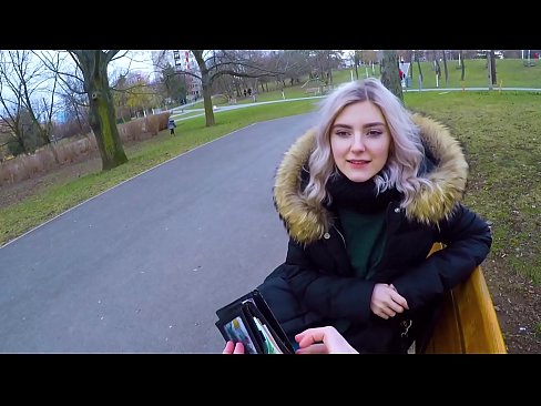 ❤️ Norij svešinieka karstu spermu par naudu - blowjob in the park by Eva Elfie ️  Sekss pie mums lv.fullpornercom.ru ❌